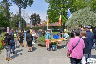Des jeux anciens se trouvaient sur l'esplanade du musée pour clôturer le parcours.